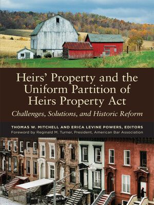 cover image of Heirs' Property and the Uniform Partition of Heirs Property Act